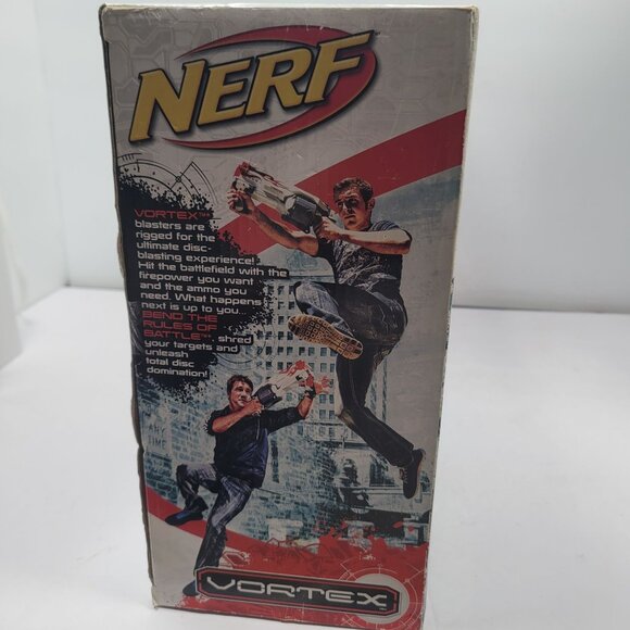 Nerf Vortex Revonix360 Blaster With 30 XLR Discs NIB - Picture 4 of 5